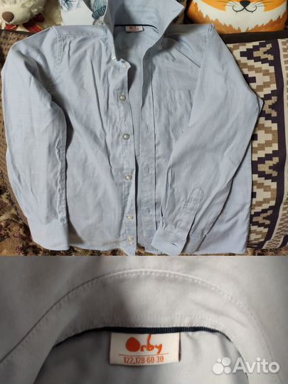 Рубашка на мальчика 128