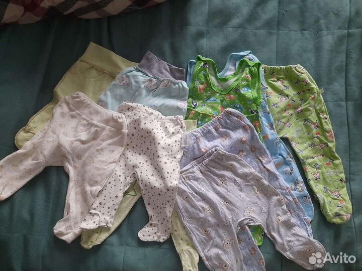 Детские вещи пакетом от 0 +