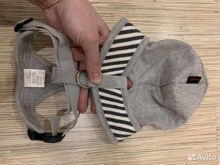 Шлейка мягкая с капюшоном