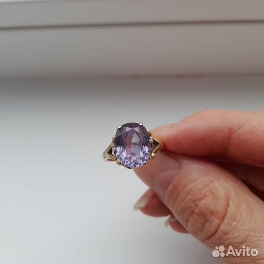 Серебряное кольцо 875 проба СССР