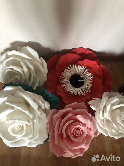 Искусственные цветы для декора