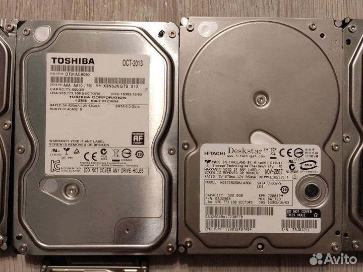 Жёсткий диск hdd 3.5, 2.5