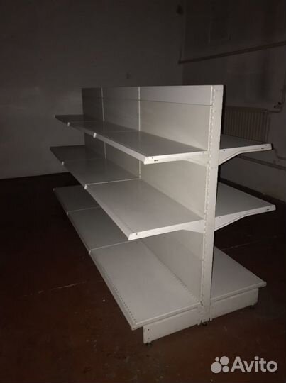 Стеллаж металлический островной