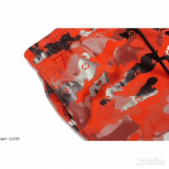 Шорты (M-XXL) красные