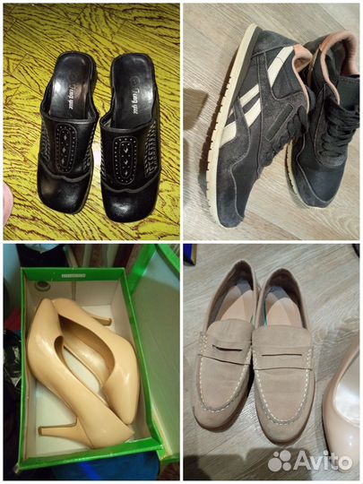 Женская обувь пакетом р.36