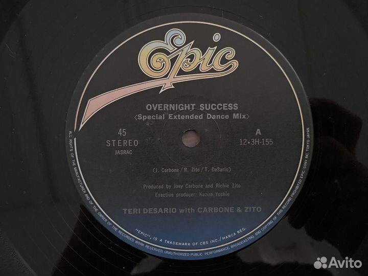 LP / Teri Desario / Overnight Success / 12“ / 1984