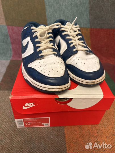 Кроссовки Nike Dunk Low Retro Blue 10.5us оригинал