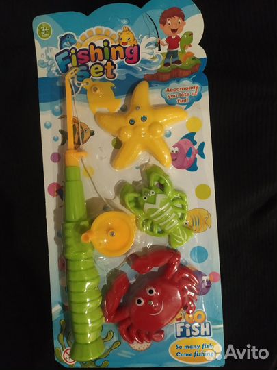 Игрушка магнитная Рыбалка