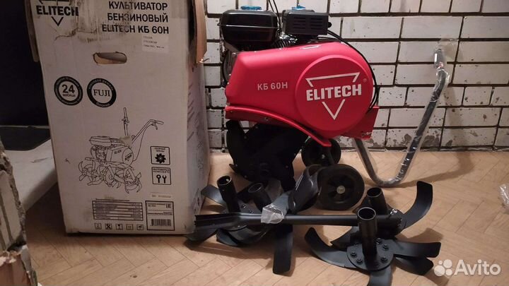Мотокультиватор Elitech новый