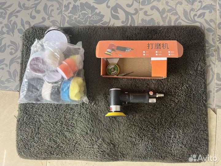 Полировальная машинка пневматическая