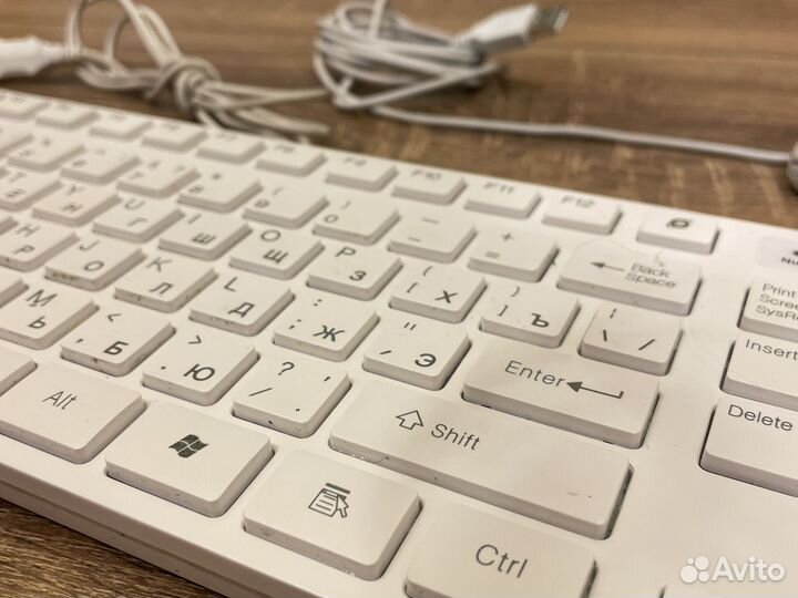 USB клавиатура и usb оптическая компьютерная мышь