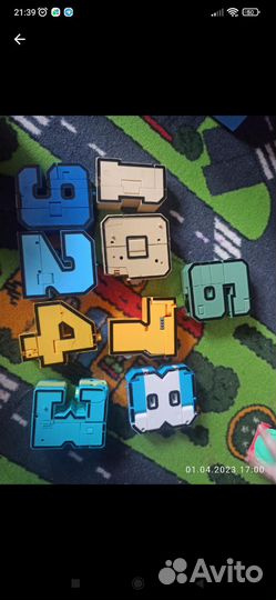 Цифры трансформеры