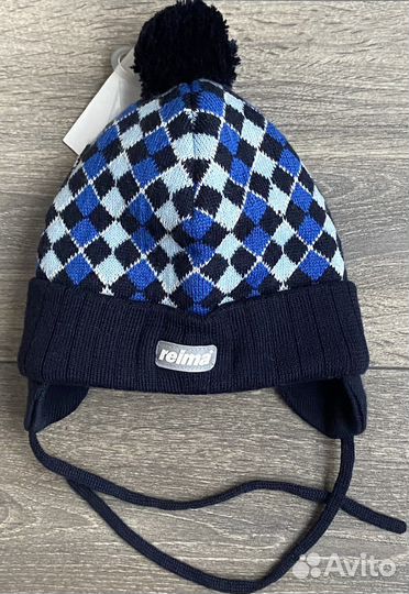 Шапка Reima шерсть 46, 48. Новая