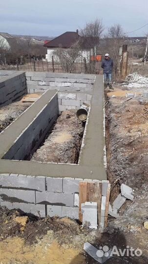 Бетонные блоки для фундамента