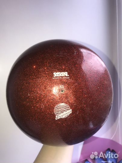 Мяч для художественной гимнастики 18.5 см