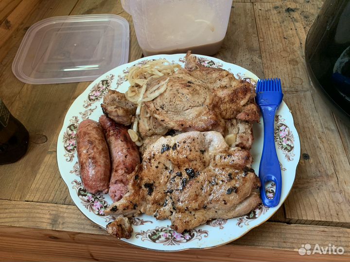 Барбекю гриль на углях