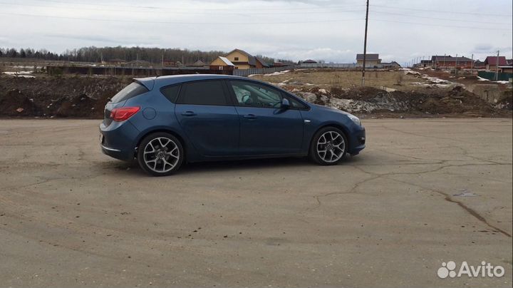 Пружины с занижением -50мм для Opel Astra J