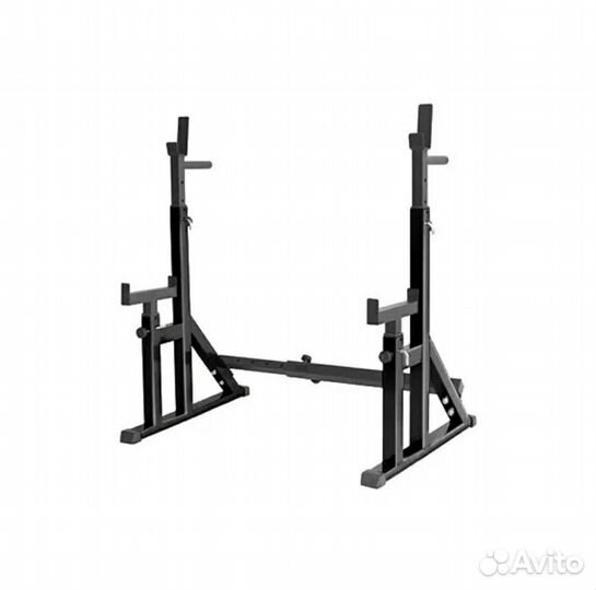 Стойка под штангу с подстраховкой, TX. Цвет черный