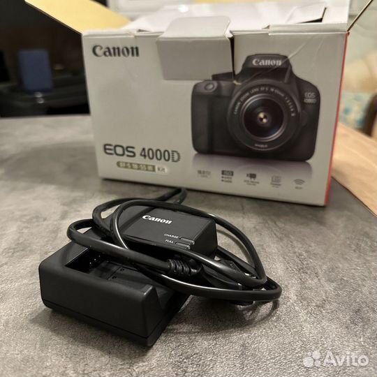 Зеркальный фотоаппарат canon eos 4000d