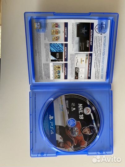 Игра для ps4 NHL 18