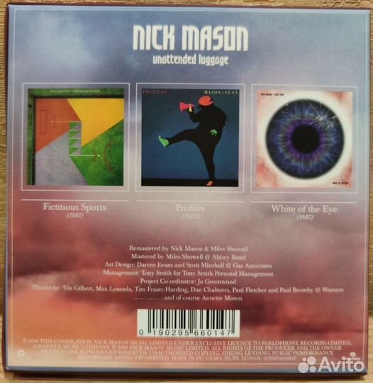 CD Nick Mason 