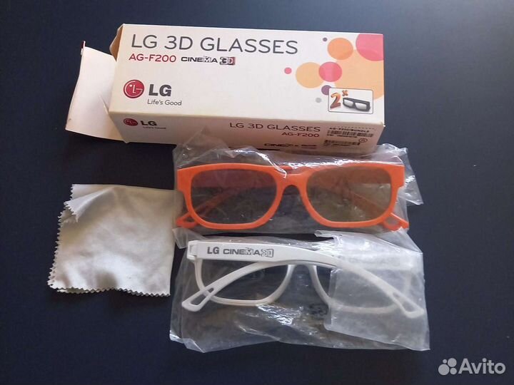 Очки для 3D тв LG