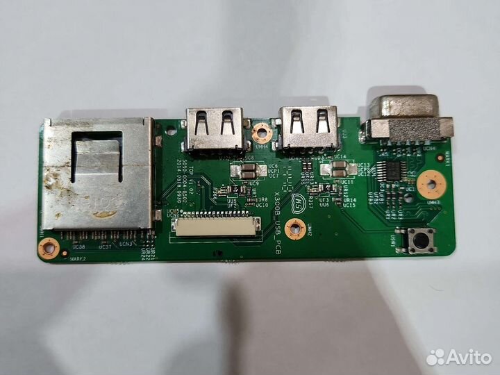 Плата USB/VGA/SD/start от DNS X300