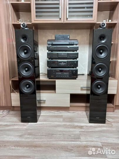 Аудио стойка sony с напольной акустикай cortland