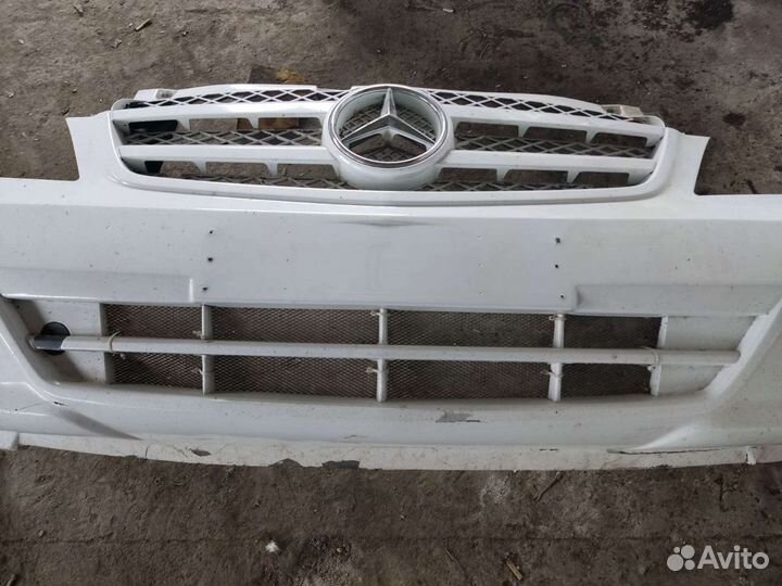 Бампер передний Мерседес Вито 639, Виано 639Рейста