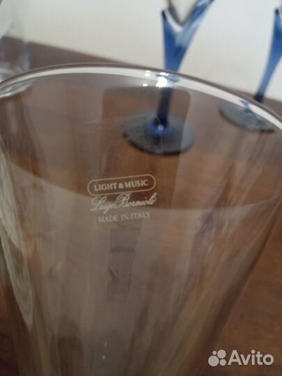 Новые бокалы коктейля мартини стекло Италия шейкер