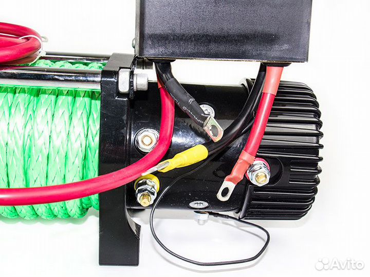 Лебедка 4х4 9500 с синтетическим тросом