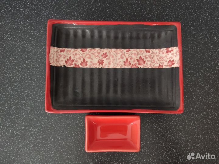 Тарелочки для суши и соуса