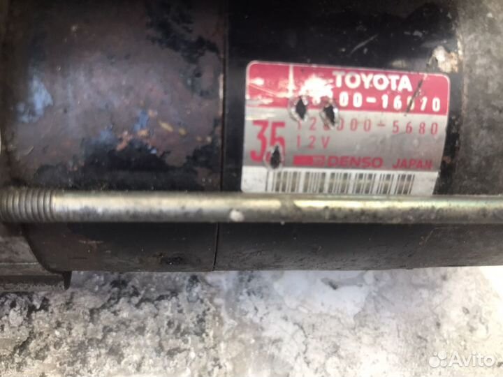 Продаю стартер toyota sprinter