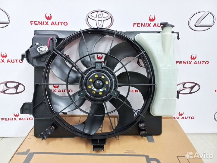 Вентилятор Kia Rio 3 Hyundai Solaris 1