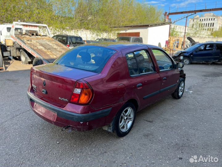 В разборе Renault Symbol 1.4 МКПП