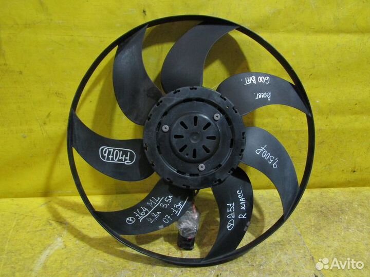 Вентилятор охлаждения Mercedes ML- 164 07-13г 9704