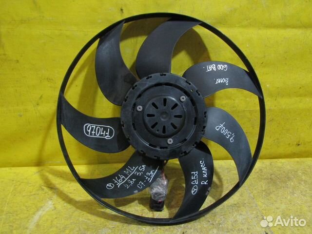 Вентилятор охлаждения Mercedes ML- 164 07-13г 9704
