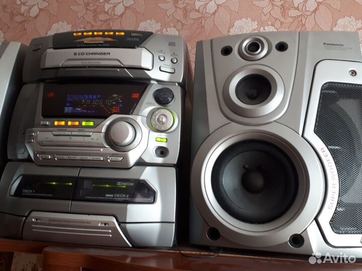 Музыкальный центр panasonic sa ak 45