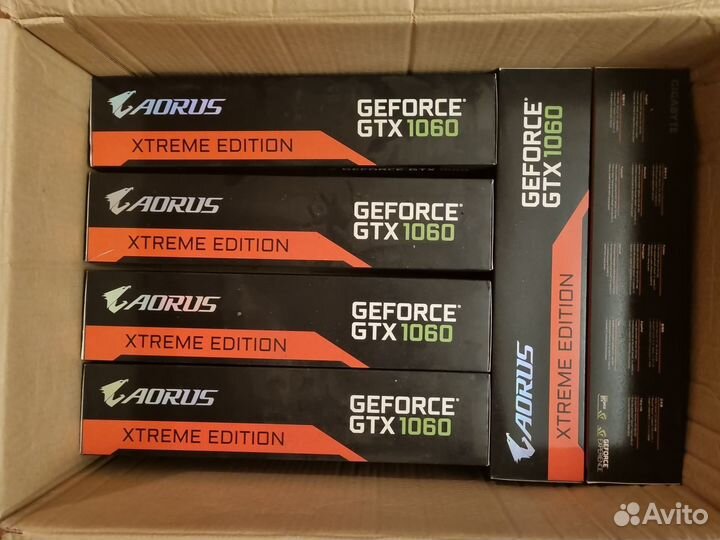 Коробка для видеокарт gtx 1060 extreme edition