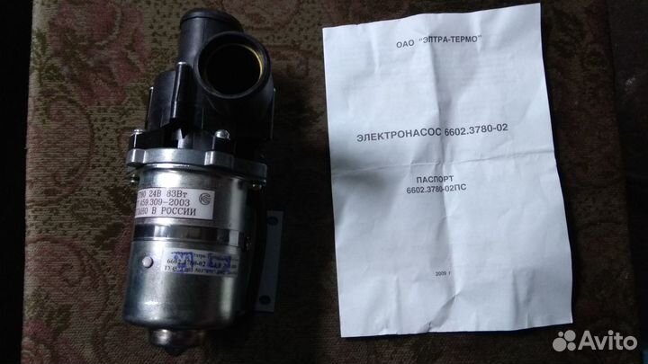 Электронасос 6602.3780-02, 24В