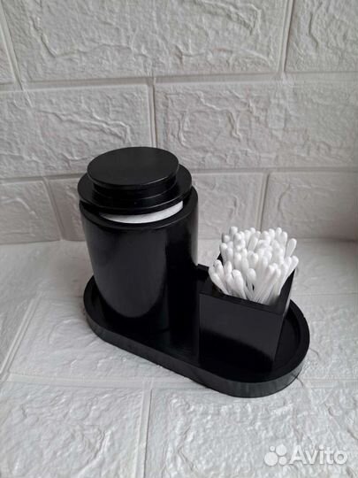 Поднос, стаканчики из гипса