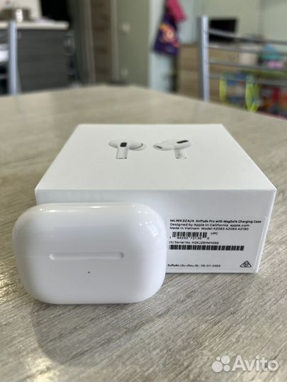 Беспроводные наушники apple airpods pro