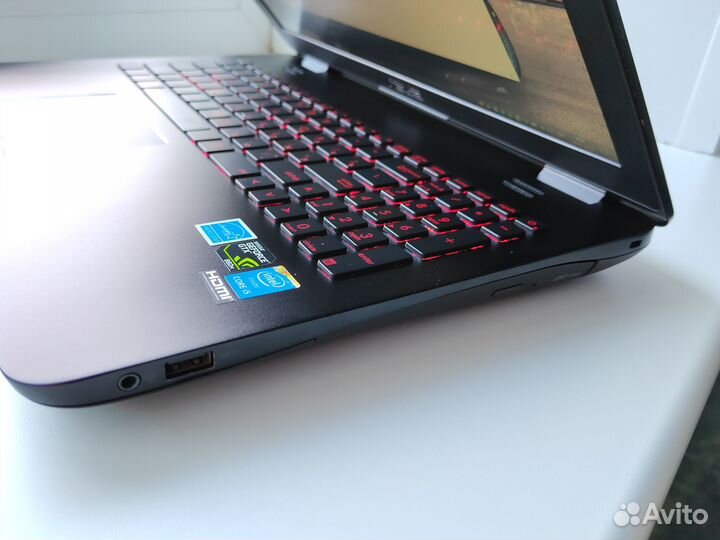 Игровой Asus Full HD / i5-4200H/GTX860M/SSD+HDD