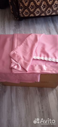 Шторы атласные