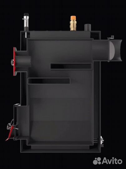 Твердотопливный котёл 50 квт