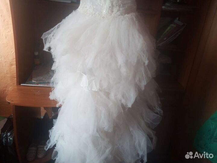 Свадебное платье пышное
