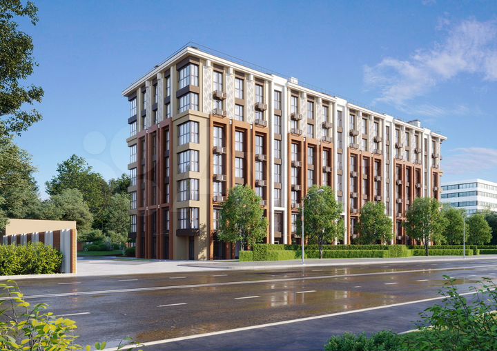 2-к. квартира, 73,5 м², 4/7 эт.