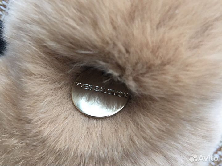 Подарочный Брелок yves Salomon мех