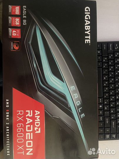 Видеокарта rx6600xt 8gb