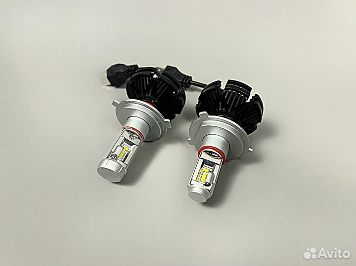 Лампы H4 LED 6000 LM X3